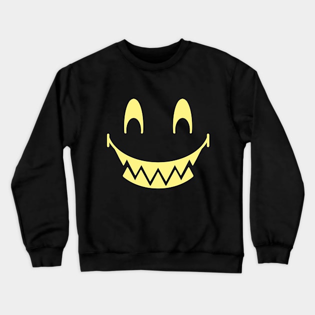 Sharp Tooth Smile Crewneck Sweatshirt by ALH